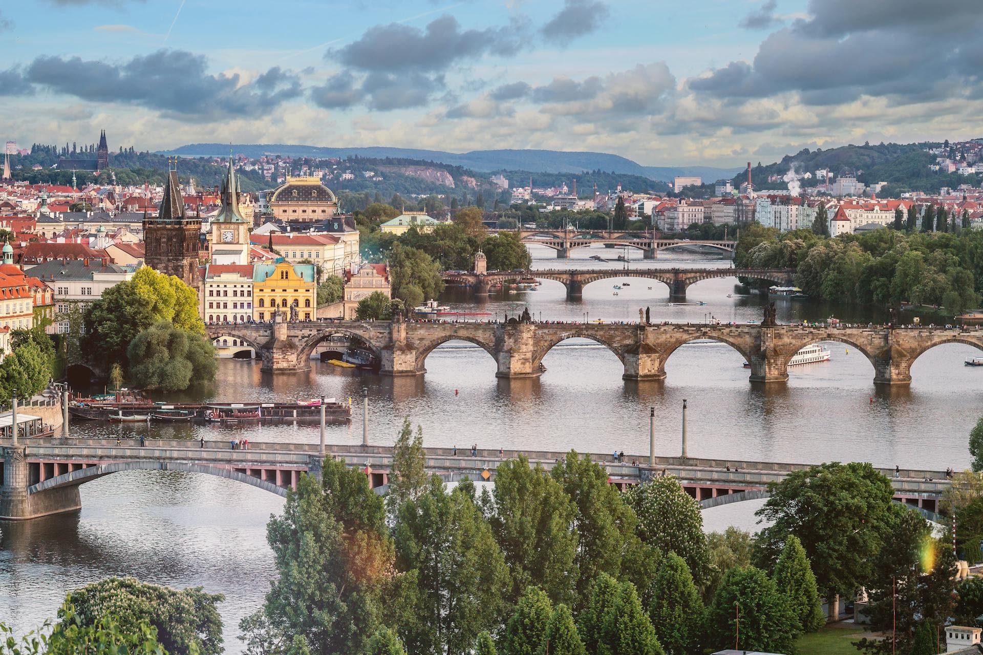 Prague's Hundred Towers